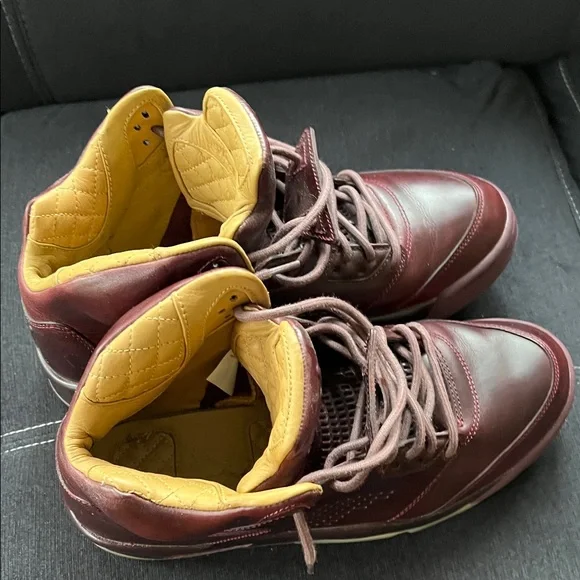 Jordan 5 Premiums Burgundy - Picture 6 of 15